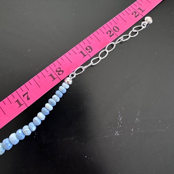 Blue opal beaded necklace & bracelet set by Jay king - Picture 8 of 10